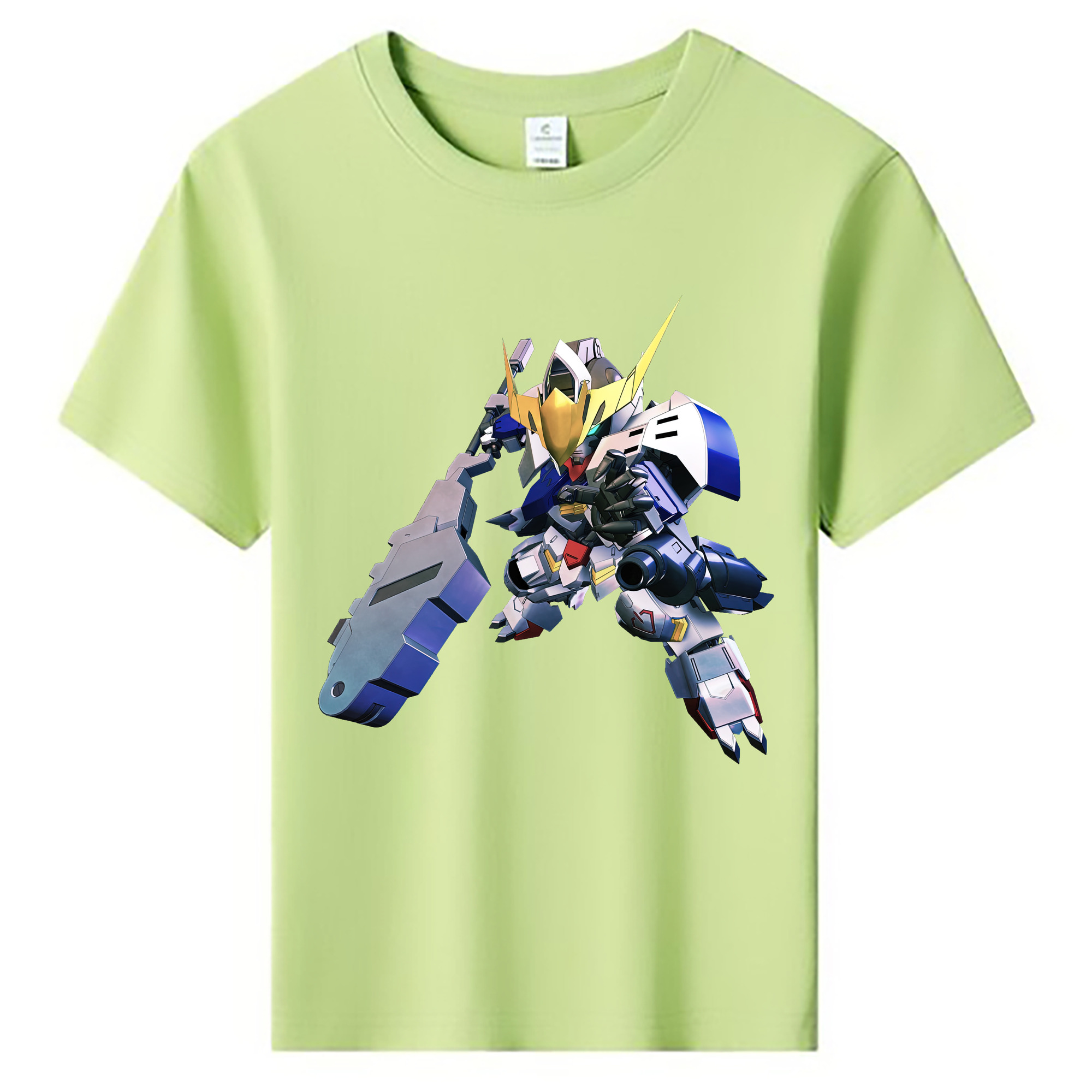 （画像用） 機動戦士ガンダム Mobile Suit Gundam 綿100％キッズTシャツ（フロントプリント）